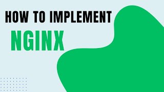 How To Implement NGINX on Windows [upl. by Jerusalem]