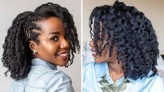 MA ROUTINE POUR BLOW OUT  TWISTOUT DURANT LA SEMAINE  HairVlog [upl. by Llirpa]