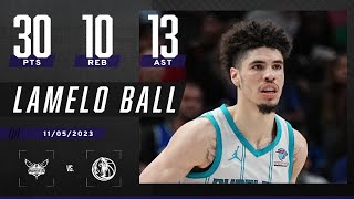 LaMelo Ball Q4 TAKEOVER 🥶 23 PTS marks MOST in a single quarter in his career 🔥  NBA on ESPN [upl. by Adnaw]