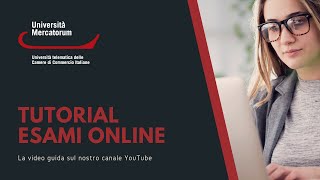 Video Tutorial Esami Online UniMercatorum [upl. by Armmat]