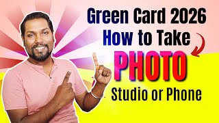 How to Take Photo for Green Card 2026  Green Card Photo Too  SL TO UK [upl. by Ellehcen]