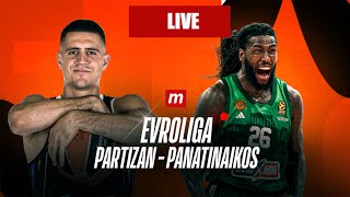 🔴 LIVE KK Partizan  Panathinaikos  EuroLeague  2K [upl. by Edsel]