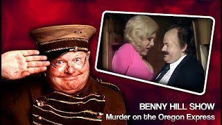 Murder on the Oregon Express  Classic Benny Hill Show [upl. by Znerol]