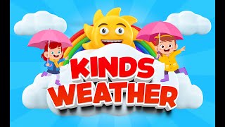 Hows the Weather  Weather  Kids Vocabulary  Types of Weather  Kinds of Weather  Science [upl. by Arinay217]