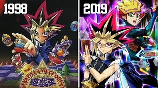 YUGIOH GAMES  EVOLUTION 1998  2019  EVOLUCIÓN HD [upl. by Nilrah]