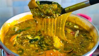 The best Ghanaian okro stew ever [upl. by Setarcos]