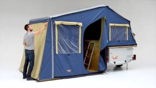 Nuevo remolquetienda OzTrail de Trigano  Caravaning City [upl. by Barcot]