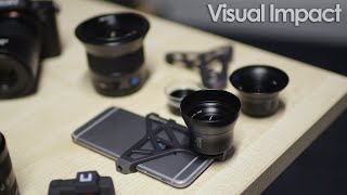 Zeiss ExoLens WideAngle Macro and Portrait lenses for iPhone 66s [upl. by Burdett293]