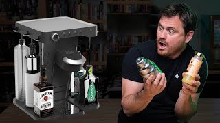 Pro Bartender outsmarted by a Robot Bev by Black amp Decker Cocktail Machine [upl. by Durward861]