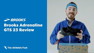 BROOKS Adrenaline GTS 23 review  The Athletes Foot Australia [upl. by Ettevy533]