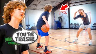 THIS 1 V 1 VS MY LIL BRO GOT HEATED NELSON VS NOAH NEUMANN [upl. by Gui]