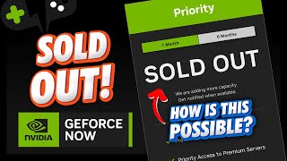 GeForce NOW is SOLD OUT REALLY  GeForce Now News Update [upl. by Gabel653]