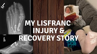 MY LISFRANC INJURY AND RECOVERY STORY 3 MONTH POST SURGERY UPDATE [upl. by Gujral]