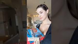 Amanda Cerny received her Lunchly Package 🔥 lunchly prime feastables amandacerny [upl. by Hannon849]