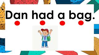 CVC Words with a simplesentences englishforkids basicenglishsentences cvcsentences [upl. by Kyte846]