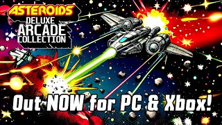 Asteroids Deluxe Arcade Collection Xbox Trailer [upl. by Anaiviv600]