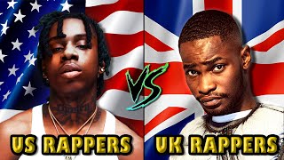 US RAPPERS vs UK RAPPERS  Who Wins Part 2 [upl. by Haeluj]