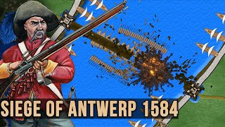 The Staggering Siege of Antwerpen 158485  Eighty Years War [upl. by Screens329]