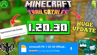 Minecraft PE 12030 Official Version Released  Minecraft 12030 HUGE Update 😄 [upl. by Devlen]