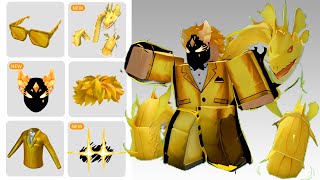 22 THE BEST FREE GOLD AND PINK ITEMS ROBLOX 2023 [upl. by Sloan]