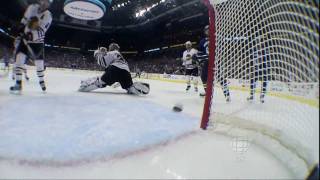 Sami Salo 10 Goal Vs the Blackhawks on Game 2 of the 08  09 Playoffs in HD [upl. by Sou]