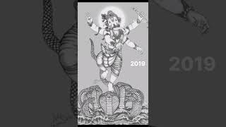 Akhil Chandan wadi SGM Gor ganpati 2015 to 2024 [upl. by Suravat]