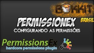 Plugin PermissionEx  Configurando as Permissões [upl. by Valdes489]