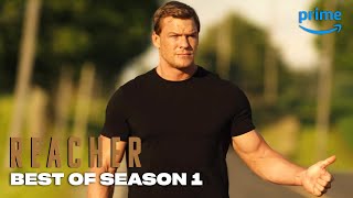 Best of REACHER Season 1  REACHER  Prime Video [upl. by Ennaitak415]