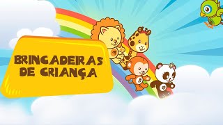 Brincadeiras de Criança  Música Animada Infantil Educativa sobre brincadeiras antigas [upl. by Leibman]