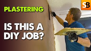 Plastering Cheats Beginners Can Use  How To Plaster [upl. by Mullane]