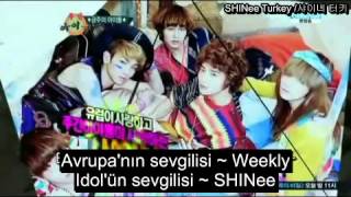 SHINee  Weekly İdol 1 hafta Part 1Türkçe Altyazılı [upl. by Luapnoj]