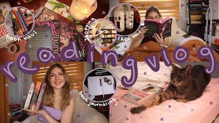 READING VLOG  a new 5 star read journaling  fall book shopping 📖 [upl. by Oiralih]