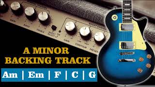 A MINOR BACKING TRACK  80 Bpm [upl. by Aremihc]