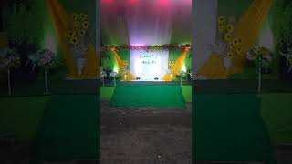 Backdrop Design  Background Event Stage Design eventbackdrop eventplanner stagebackdrop shorts [upl. by Daney]