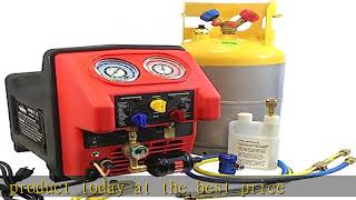 MASTERCOOL  R1234Yf Complete Refrigerant Recovery Machine 69360YF [upl. by Oam]