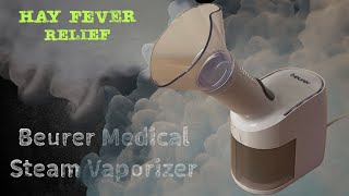 Cough amp Colds  Beurer Medical Steam Vaporizer Inhaler Review Unboxing How to use [upl. by Rellia]