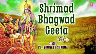 SHRIMAD BHAGWAD GEETA VOL5 Part 161718 BY PANDIT SOMNATH SHARMA I FULL AUDIO SONG ART TRACK [upl. by Neidhardt]