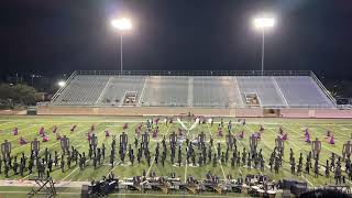 Louis D Brandeis High School Band 2024 “In The Shadows”  UIL Region 29 Performance [upl. by Novyad]