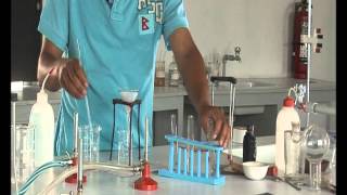 Lab demonstration separating of sand and salt using filtration [upl. by Anehsak925]