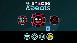 JUST GEOMETRY amp DASH All Levels 131  All Coins Just Shapes and Beats  Geometry Dash [upl. by Floeter]