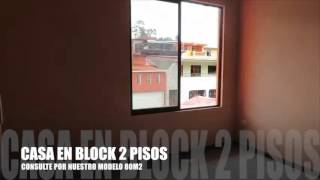 segunda planta de esta vivienda en block en 80m2 Casas Prefabricadas Costa Rica [upl. by Cinda780]