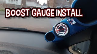 Boost Gauge Install  Corsa VXR [upl. by Aramen]