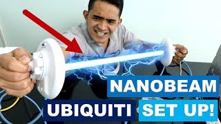 Nanobeam Ubiquiti Point to Point  Quick Setup  Beginners Guide [upl. by Giddings]