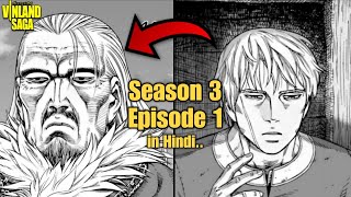 VINLAND SAGA Season 3 Episode 1 in Hindi  THE FETTERED TURN [upl. by Elagibba281]