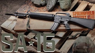 NEW Springfield SA16A2 556MM Rifle  Features [upl. by Mcmurry]