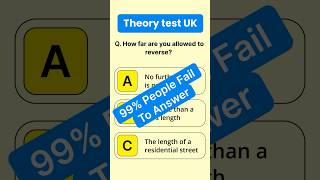 Can you answer this  Theory Test 2024 shorts theorytest [upl. by Ycul]