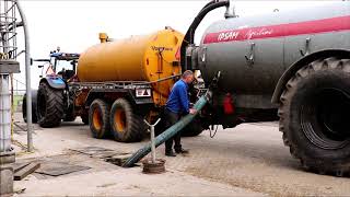 Bouwland Injecteren  Injecting slurry  Gülle ausbringen  Case IH  Roelama  New Holland [upl. by Occir]