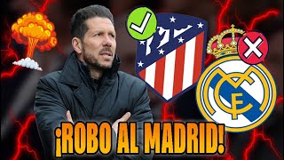 ¡BOMBAZO DEL CHOLO SIMEONE ¡NADIE SE LO ESPERABA ¡ROBO AL MADRID  NOTICIAS DEL REAL MADRID HOY [upl. by Von]