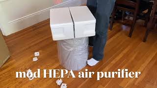 oransi mod HEPA air purifier [upl. by Aillij]