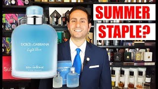 Dolce amp Gabbana Light Blue Eau Intense Cologne  Fragrance Review [upl. by Fenwick]